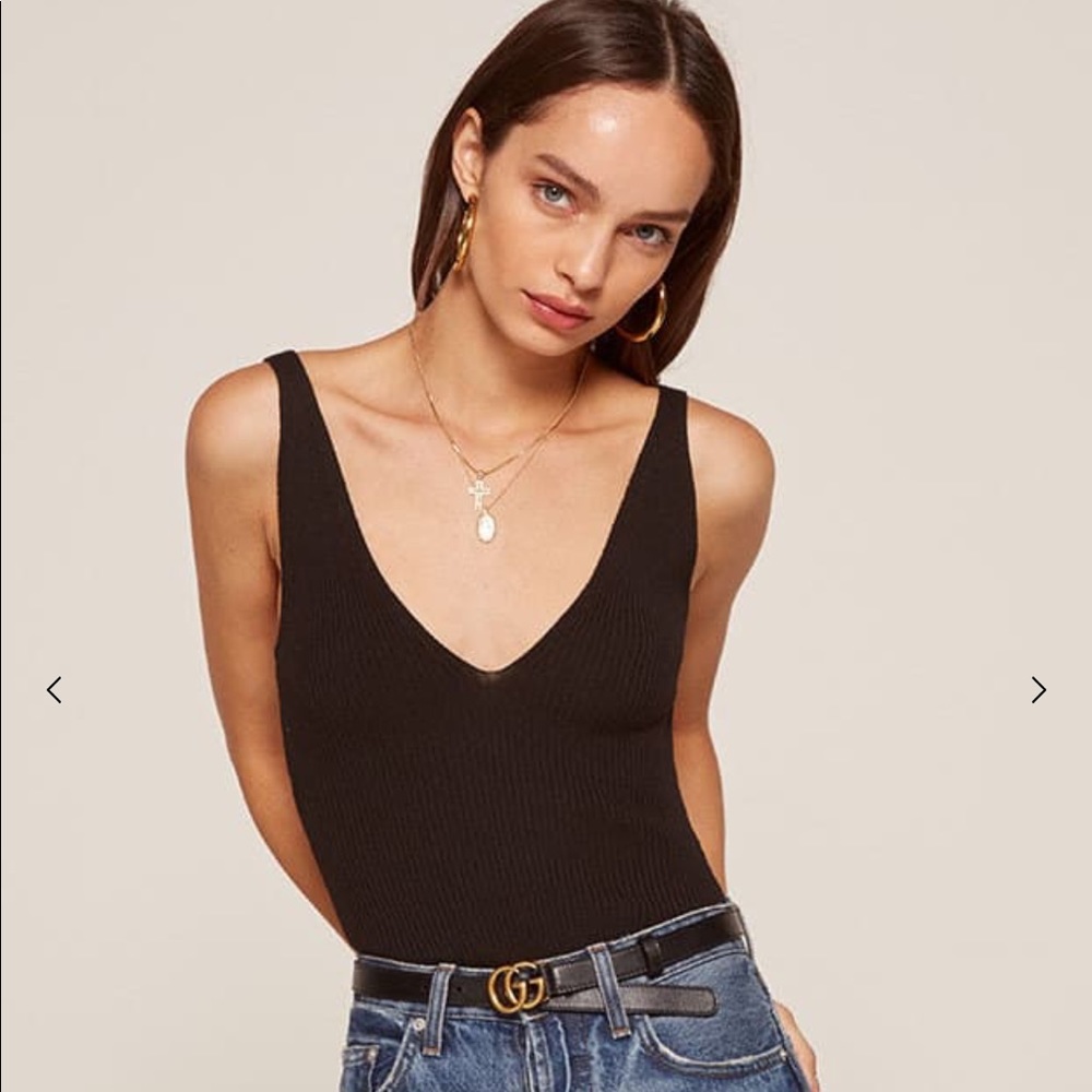 Reformation Marella Bodysuit Size M